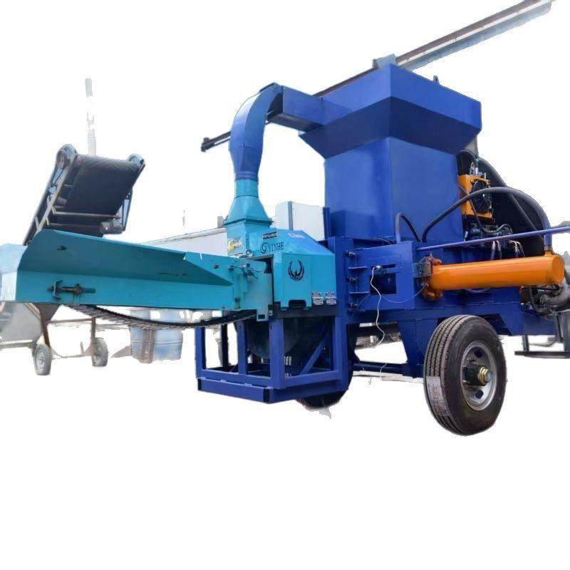 青储压块机液压干湿两用秸秆牧草饲料套袋打包机车载粉碎压块机,淘宝优惠券,粉丝福利购,淘宝优惠卷