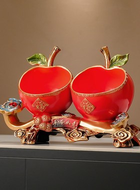 入户玄关放钥匙手表收纳摆u件 进门鞋柜装饰品新房子乔迁新居摆件