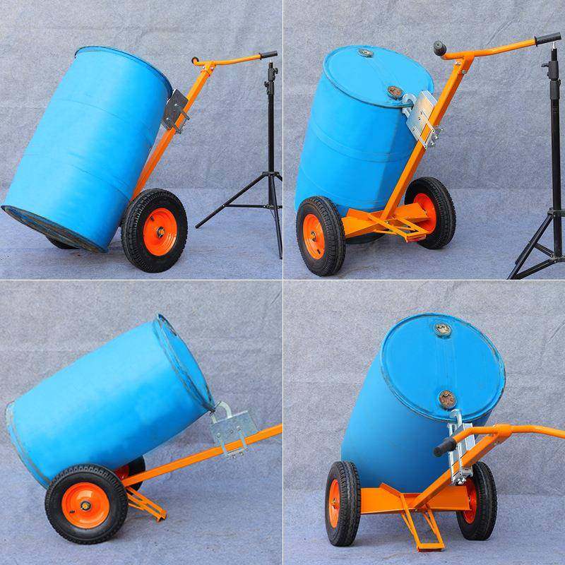 手推油桶咬嘴油桶搬运车手动鹰嘴推车铁桶塑料桶全能型手推车,淘宝优惠券,粉丝福利购,淘宝优惠卷