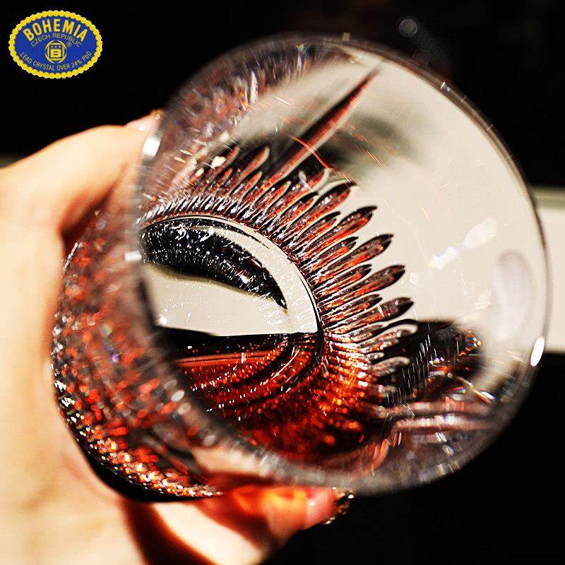 捷克进口水晶玻璃威士忌洋酒杯调鸡尾酒杯花茶杯高果汁饮料水杯子,淘宝优惠券,粉丝福利购,淘宝优惠卷