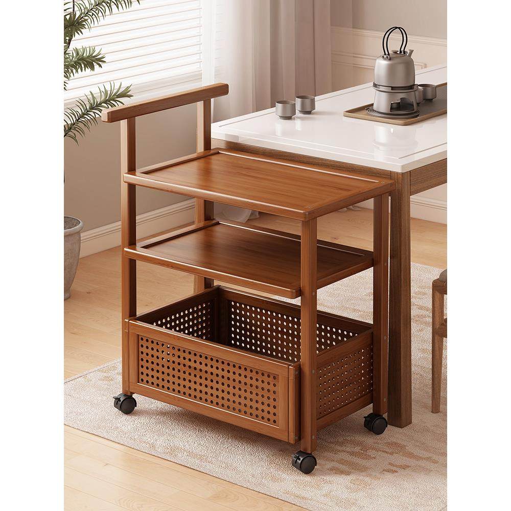 简易家用移动茶几推车小餐车客厅收纳车边几置物架沙发边桌小户型,淘宝优惠券,粉丝福利购,淘宝优惠卷