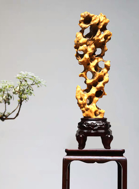 太湖石奇石原石小传统造型石景观石天然中式观赏石灵璧石石头摆件