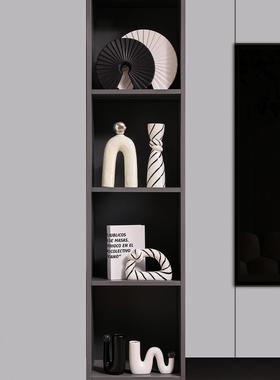 极简现代抽象艺术摆件客厅轻奢高档电视柜酒柜玄关桌面装饰品创意