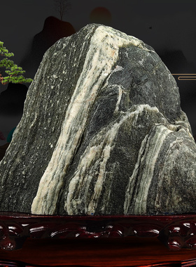 精选天然泰山石敢当室内外客厅玄关办公室靠山石头奇石泰山石原石