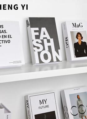 诚艺现代简约假书仿真书摆件书房书柜装饰品摆设办公室展示装饰书