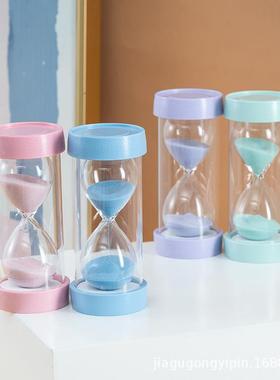 精选厂家直销水果沙漏5/10/15/30/分钟计时器 安全防摔沙漏计时器
