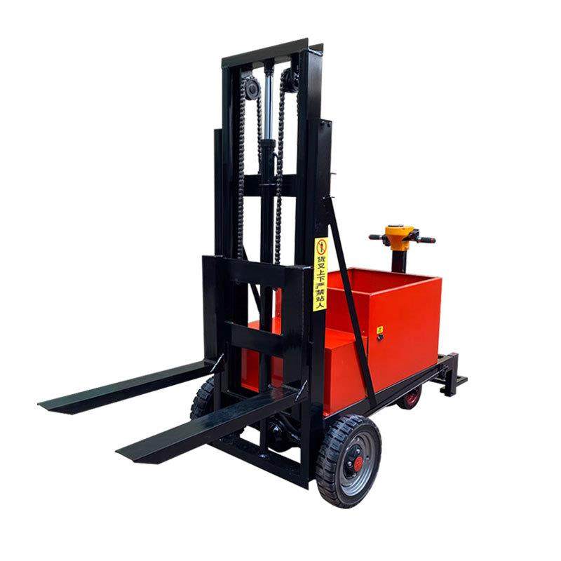 电动叉车站驾式三轮电动叉车液压小型升高车托盘堆垛车铲车现货,淘宝优惠券,粉丝福利购,淘宝优惠卷