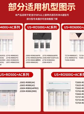 适用安吉尔净水器滤芯J2602RO膜