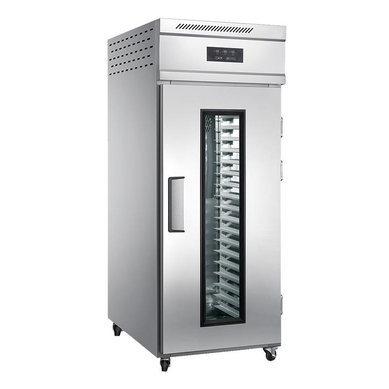商用18盘冷藏醒发箱面团发酵箱单门全自动冷藏发酵柜YSN-L18C - 图3