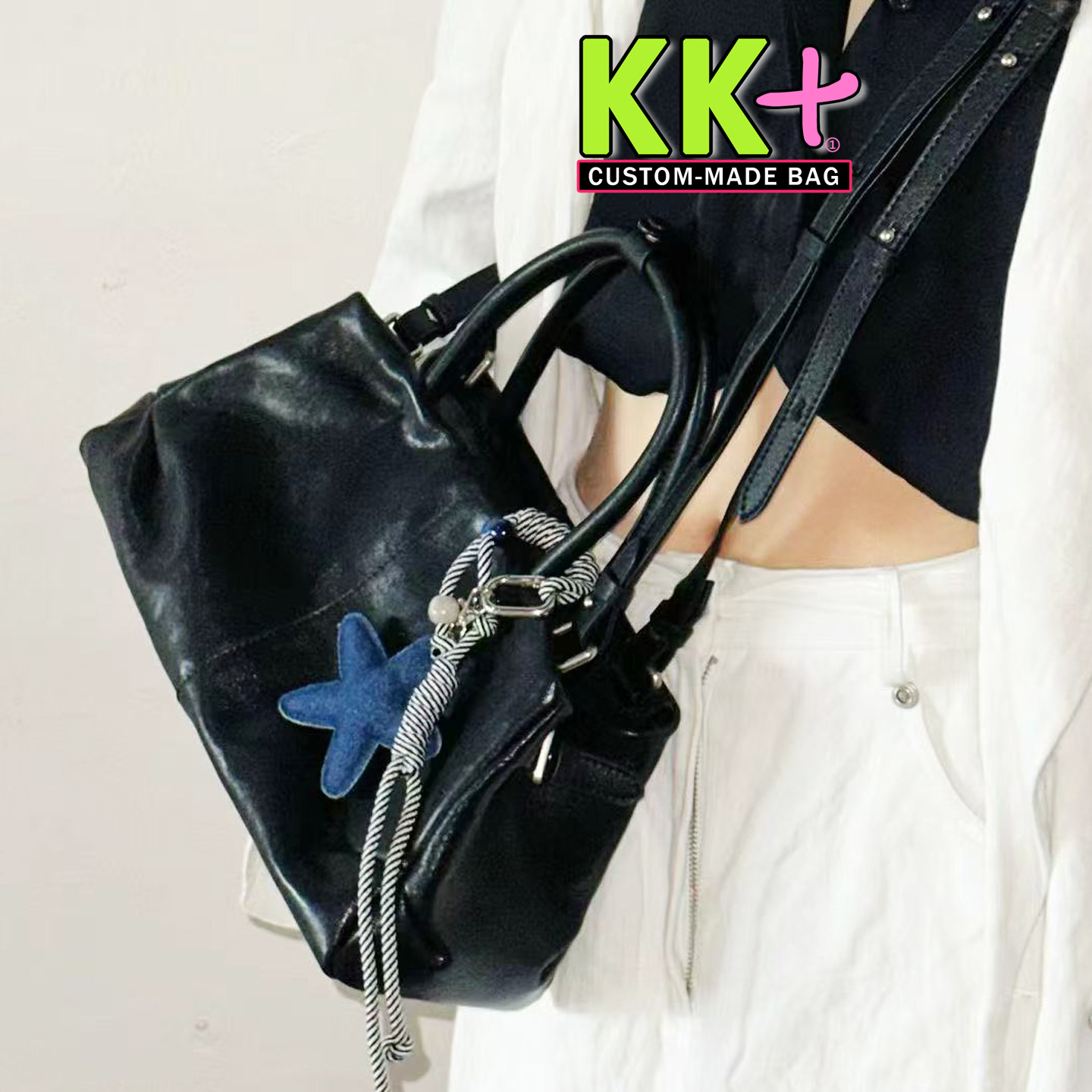 KK家新款头层植鞣牛皮波士顿手提包真皮单肩斜挎包大容量高级简约,淘宝优惠券,粉丝福利购,淘宝优惠卷