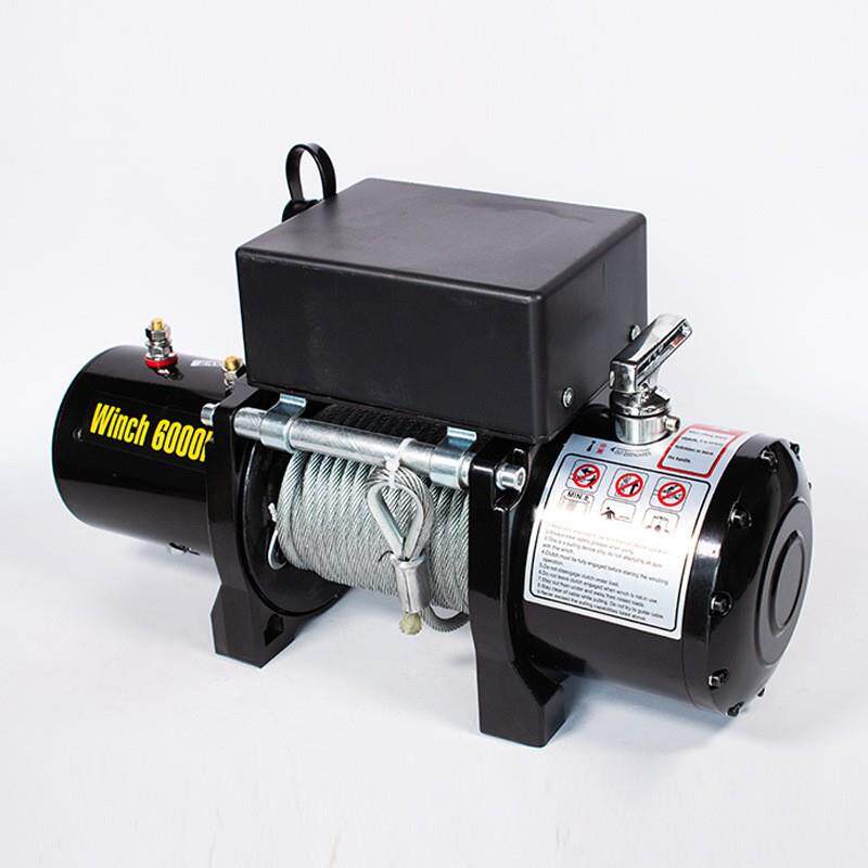 电动绞盘越野车牵引自救车载绞盘6000磅遥控自救牵引吊机 - 图2
