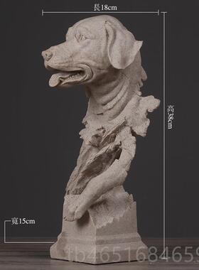 高档北欧代简约狮子雕塑摆现艺件动物品术 家居饰品客厅软装工艺