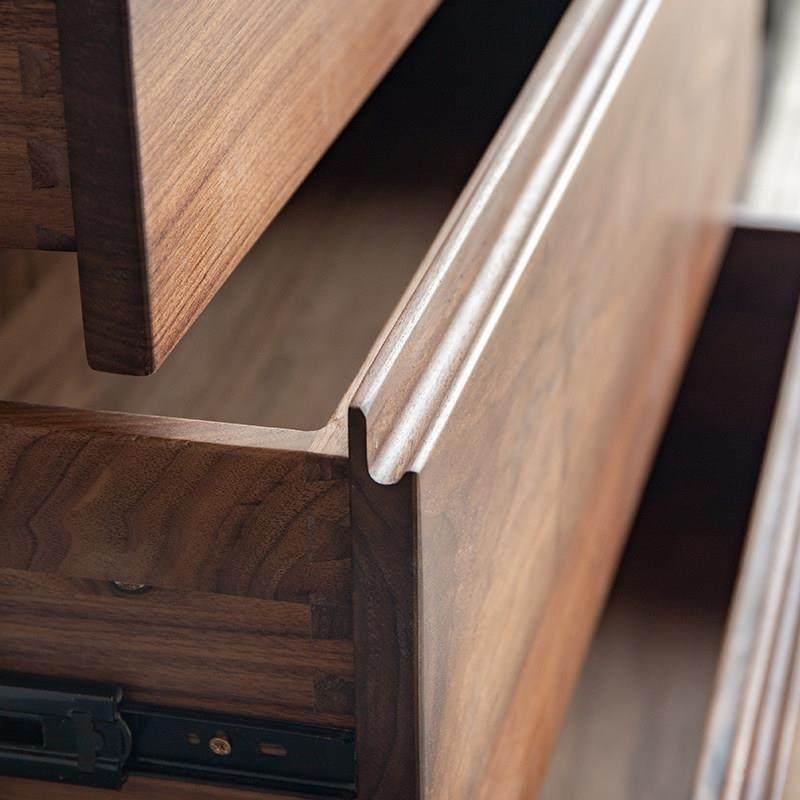 北美黑胡桃木组合书柜玻璃防尘落地满墙到顶展示柜储物客厅餐边柜,淘宝优惠券,粉丝福利购,淘宝优惠卷