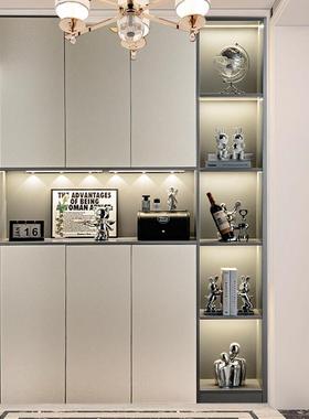 家用酒柜家居装饰品摆件套装组合玄关现代简约轻奢客厅高档高级感