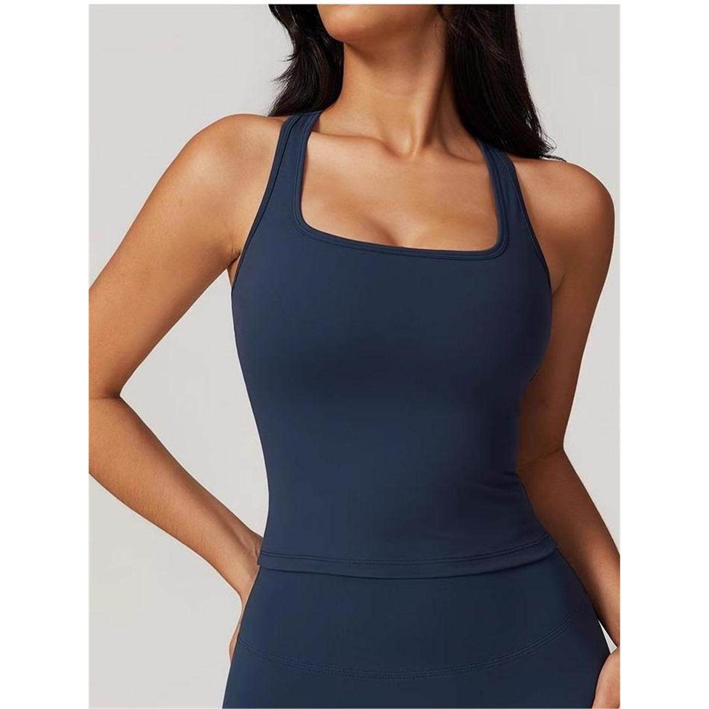 美国nomalo健身运动速干带女美国瑜伽背心胸垫美背工字紧身吊带防,淘宝优惠券,粉丝福利购,淘宝优惠卷