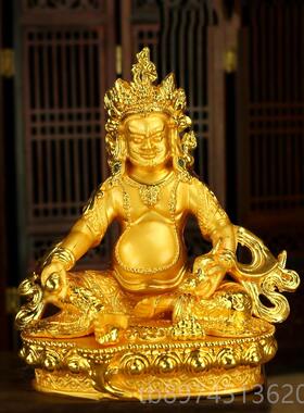 正品佛像6金彩绘面三宝佛色文殊四臂莲师新古寸典桌摆件家用