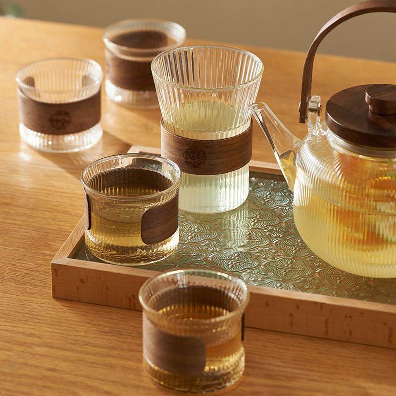 肆月英式轻奢耐热玻璃花茶壶套装水果茶壶养生茶具网红精致水壶杯,淘宝优惠券,粉丝福利购,淘宝优惠卷