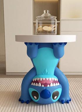 2024新款史迪仔边几客厅茶几可移动茶几小桌子落地床头柜装饰摆件