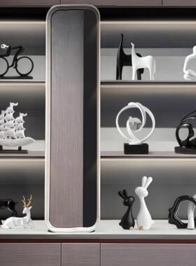 现代轻奢老板领导办公室装饰品摆件工艺品套装组合高端大气上档次