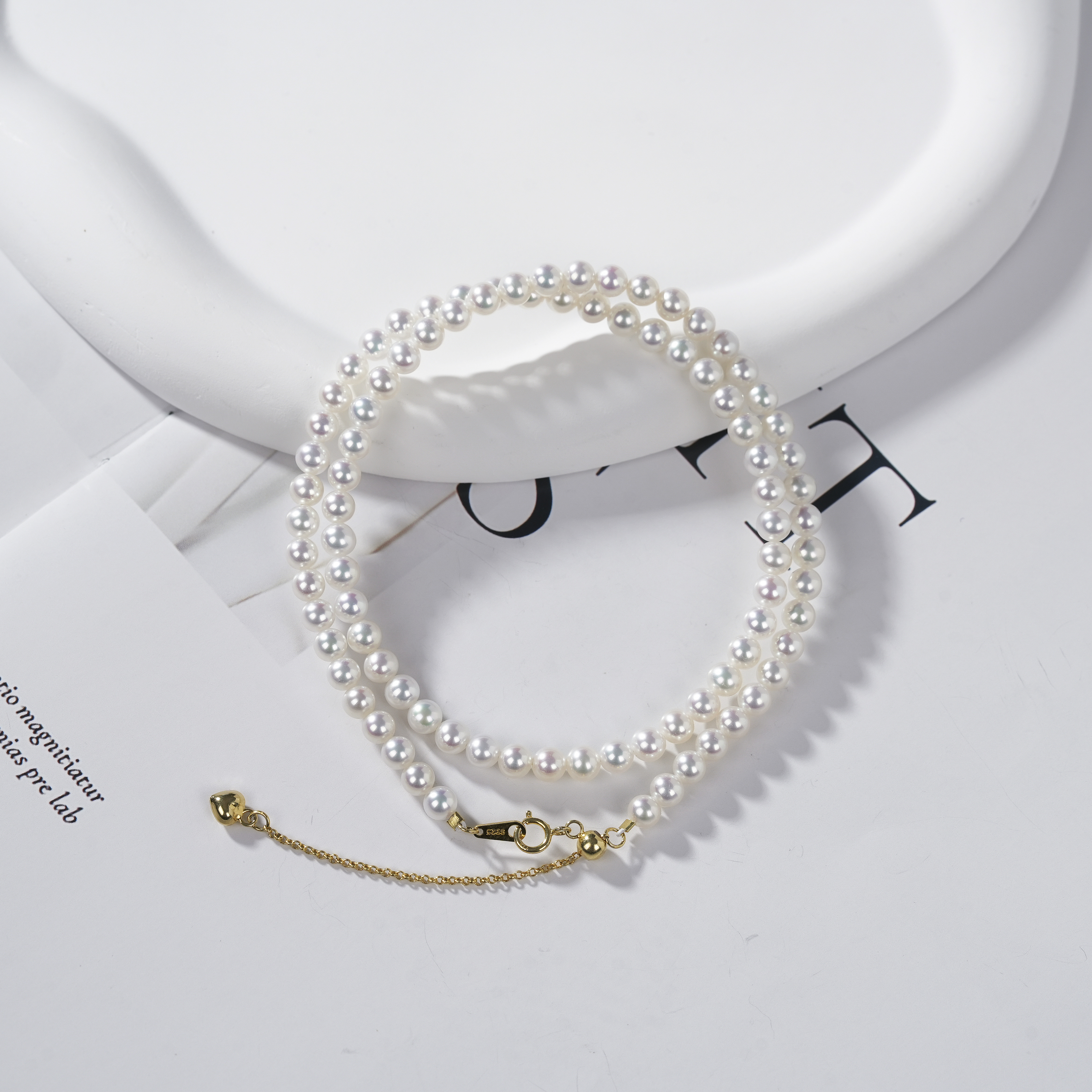 【云上叙】淡水珍珠项链-多样性发一件-4mm-V06561-E(商城) - 图1