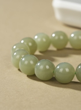 云上叙2 DS96165-和田玉手串-多样性发其一-约11.5mm+ （甄选）