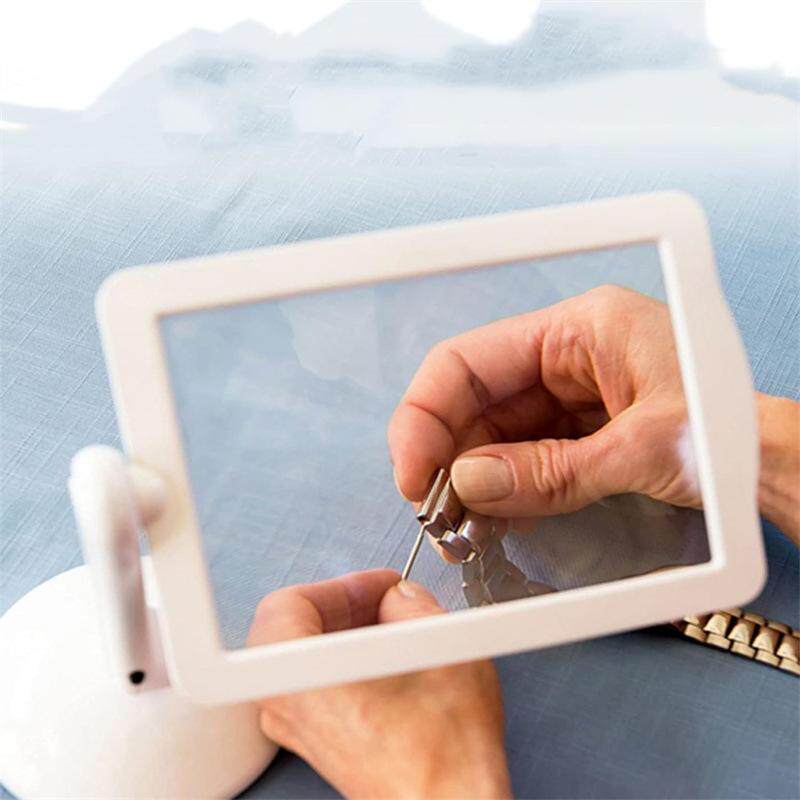 台式老年人高清高倍阅读放大镜带灯led工作台灯支架式看书看小字,淘宝优惠券,粉丝福利购,淘宝优惠卷