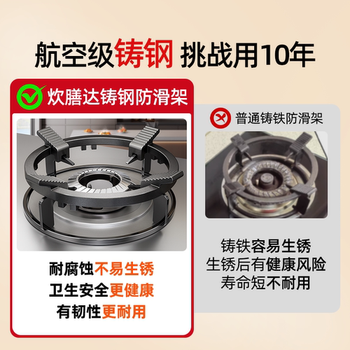 煤气灶支架加厚防滑天燃气通用型锅托铸钢配件大全加高锅架小奶锅 - 图3