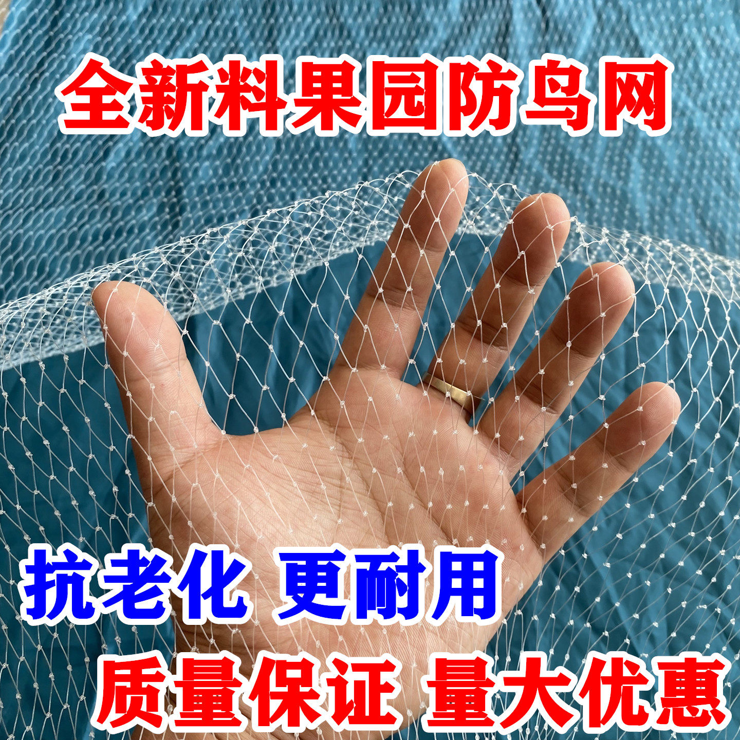 防鸟网尼龙樱桃葡萄梨树蓝莓果树果园防鸟用网青蛙养殖场鱼塘天网,淘宝优惠券,粉丝福利购,淘宝优惠卷