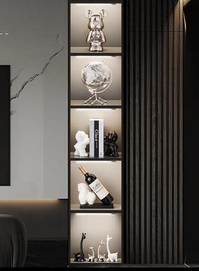 现代高端大气暴力熊书档假书酒柜家居装饰品摆件餐边柜电视柜套装