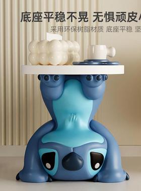 MSKA创意卡通倒立史迪仔茶几摆件客厅卧室装饰品送朋友乔迁礼物