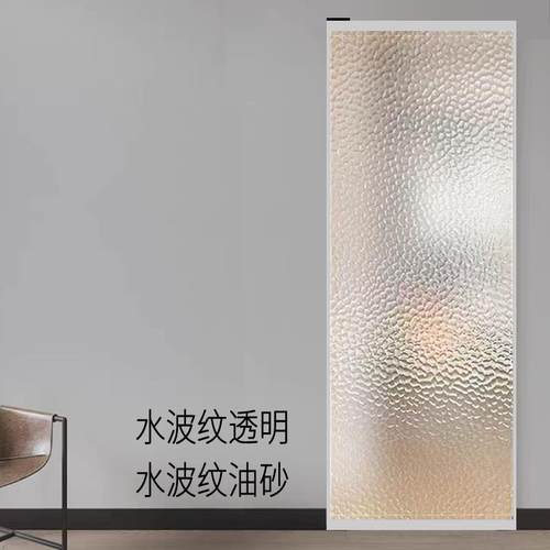 幽灵门隐形轨道无轨推拉平移门厨房厕所阳台吊轨门铝合金铝合金门 - 图2