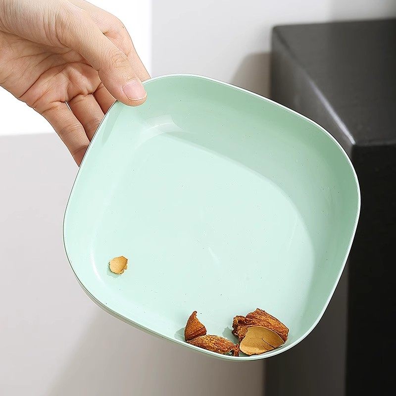 吐骨碟家用小盘子客厅水果盘子餐桌垃圾吐骨头渣盘塑料盘碟子小吃,淘宝优惠券,粉丝福利购,淘宝优惠卷