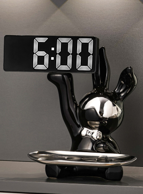 玄关放钥匙的收i纳盒摆件轻奢鞋柜门口进门入户走廊锁匙客厅装饰