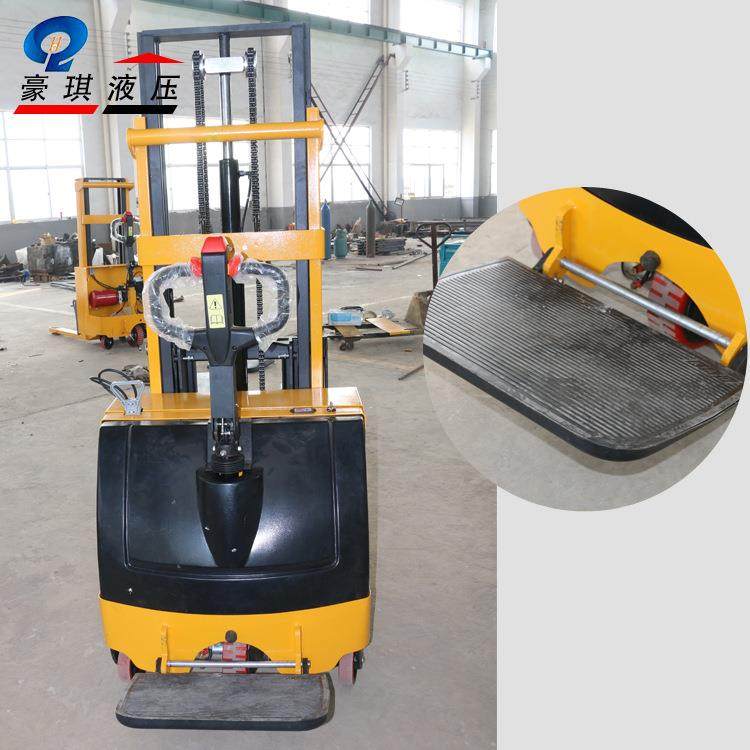 加工全电动堆高车1吨2吨液压托盘升高车站驾式液压搬运堆高叉车,淘宝优惠券,粉丝福利购,淘宝优惠卷