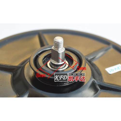 汽车电风扇马达二角电机12伏24V 80W超薄滚珠轴承割草机配件高速 - 图2