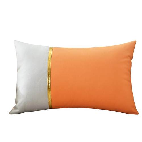 长方形抱枕轻奢高级感科技布客厅沙发靠垫抱枕套不含芯床头靠背垫 - 图3