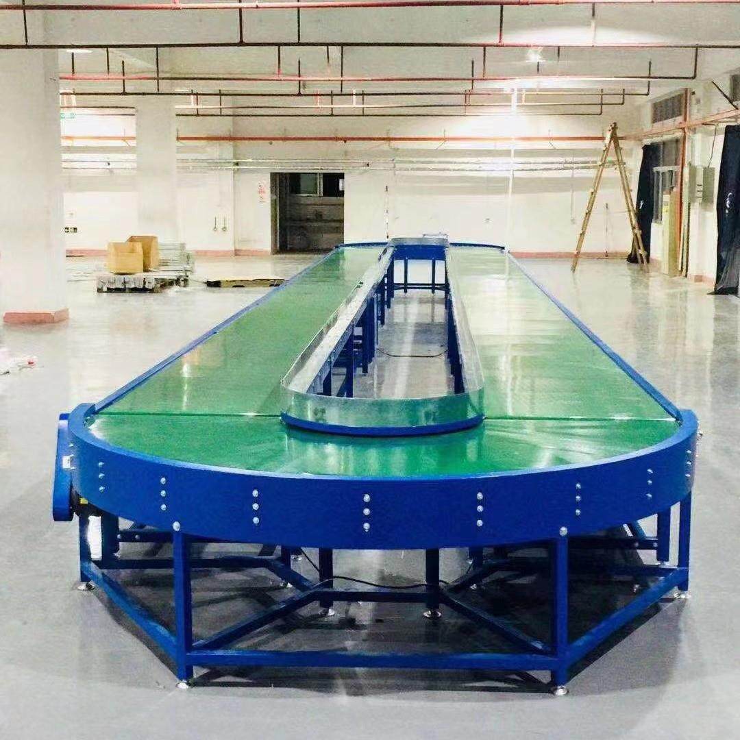 旋转弯机弧形90度半圆180度60度环形接驳传送带快递物流运输机,淘宝优惠券,粉丝福利购,淘宝优惠卷