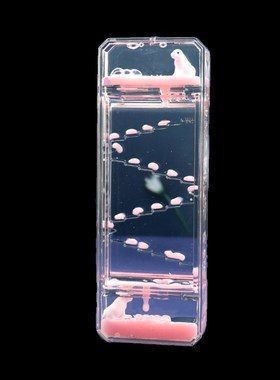 卡通长方形油漏油滴沙漏水滴桌面装饰摆件学生生日U毕业礼物儿童