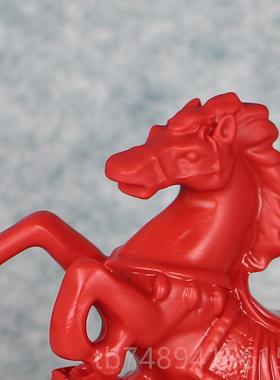 正品玄红朱砂马厅上发财摆件装饰品客款百财旺宅客厅关摆件新装饰