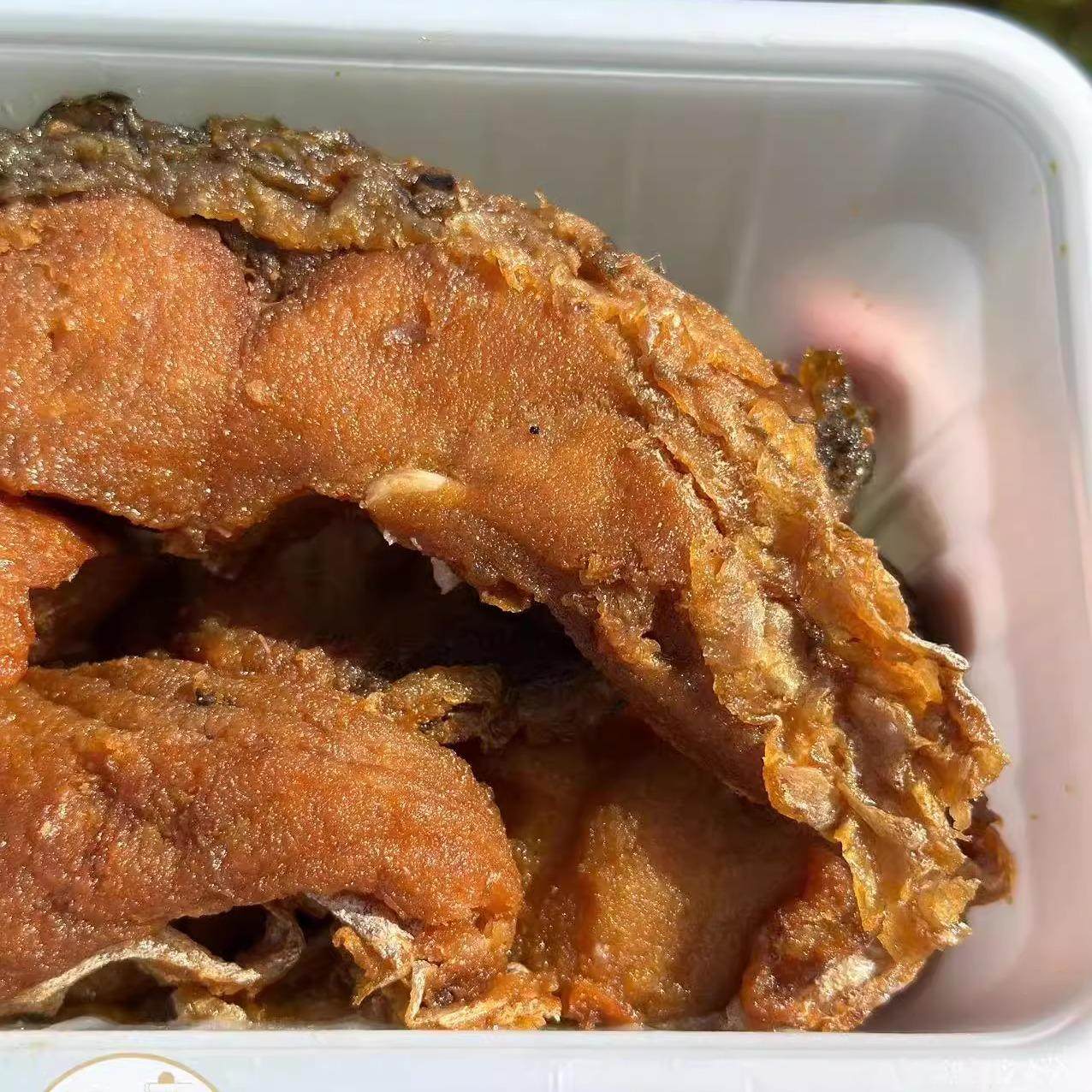 苏州特产 杜三珍招牌苏式薰鱼爆鱼每日现做一份300克顺丰 - 图0