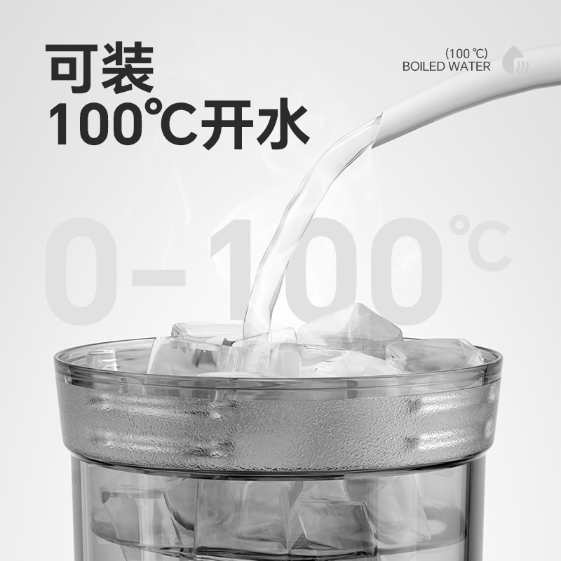 特百惠晶彩max大容量600ml运动水杯便携防摔少女男学生高颜值 - 图2