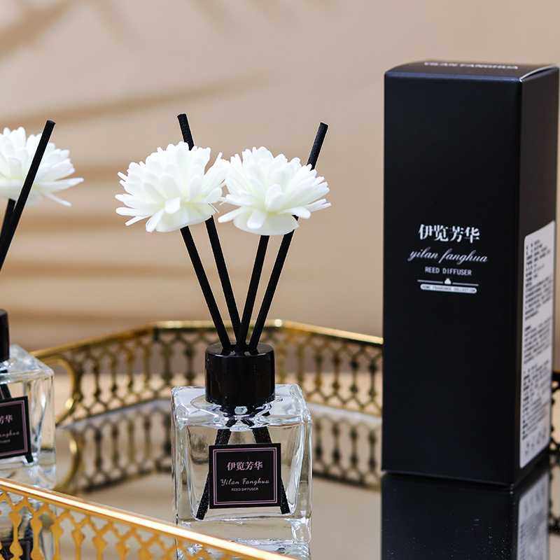 伊览芳华栀子花香薰持久留香无火香薰室内厕所除异味藤条空气清新,淘宝优惠券,粉丝福利购,淘宝优惠卷