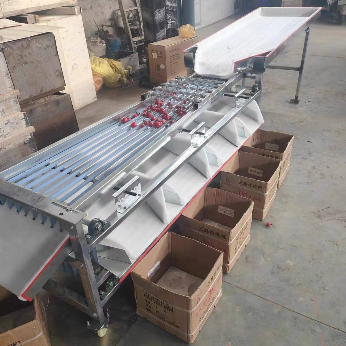 全自动选果机果水果选机李子圣女果金桔樱桃槟榔百香果水果分选机,淘宝优惠券,粉丝福利购,淘宝优惠卷