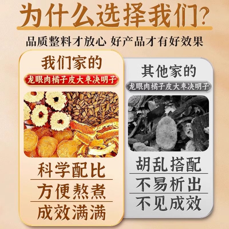 桂圆红枣陈皮茶包龙眼肉决明子儿童明目护眼组合泡水喝的养生花茶,淘宝优惠券,粉丝福利购,淘宝优惠卷