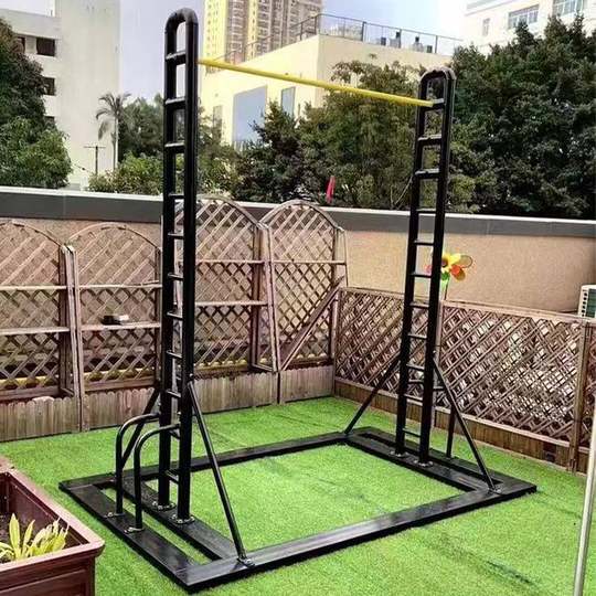 厂家室内外健身单杠铸铁高度可调节单杠学校体育课训练器材