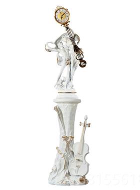 正品客装饰摆件电视式柜旁边奢落地华高档欧沙发两边摆设大型家居