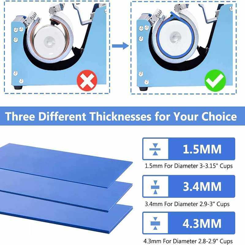 适用Cricut马克杯热转印机硅胶板套升华配件烤杯机胶硅胶垫片,淘宝优惠券,粉丝福利购,淘宝优惠卷