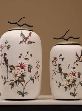 新中式样板间软装摆件电视柜书房客厅装饰工艺品寓意好物乔迁礼物