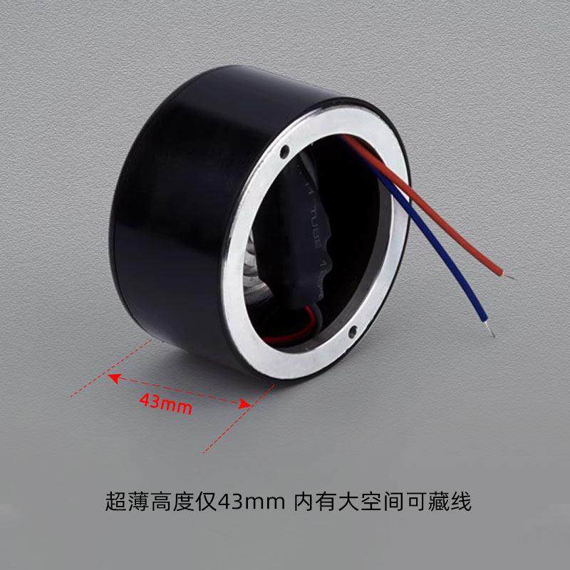 黑色超薄led明装小射灯3W5W7W可调角度免开孔cob天花灯背景墙壁画,淘宝优惠券,粉丝福利购,淘宝优惠卷