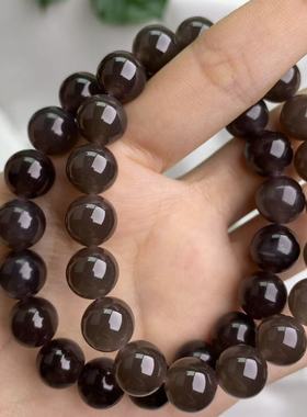 天然和田玉烟紫10㎜手串